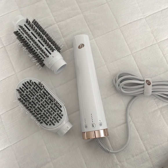 T3 Hair Airbrush Duo Interchangeable Hot Air Blow Dry Brush Poshmark